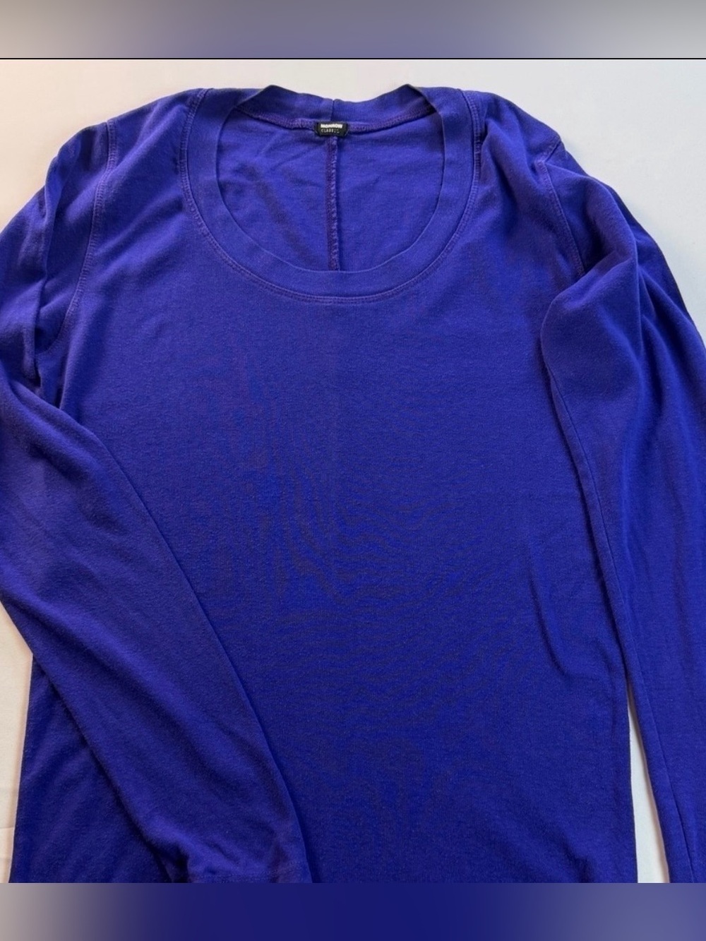 Monrow Luxury Loungewear Long Sleeve Shirt Medium